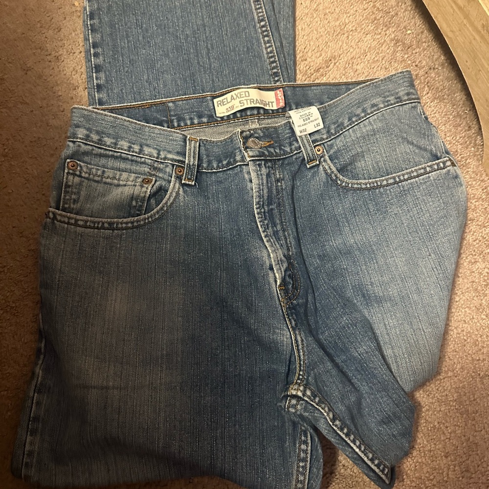 Relaxed Fit Blue Jeans Levi’s Men - Picture 4 of 8